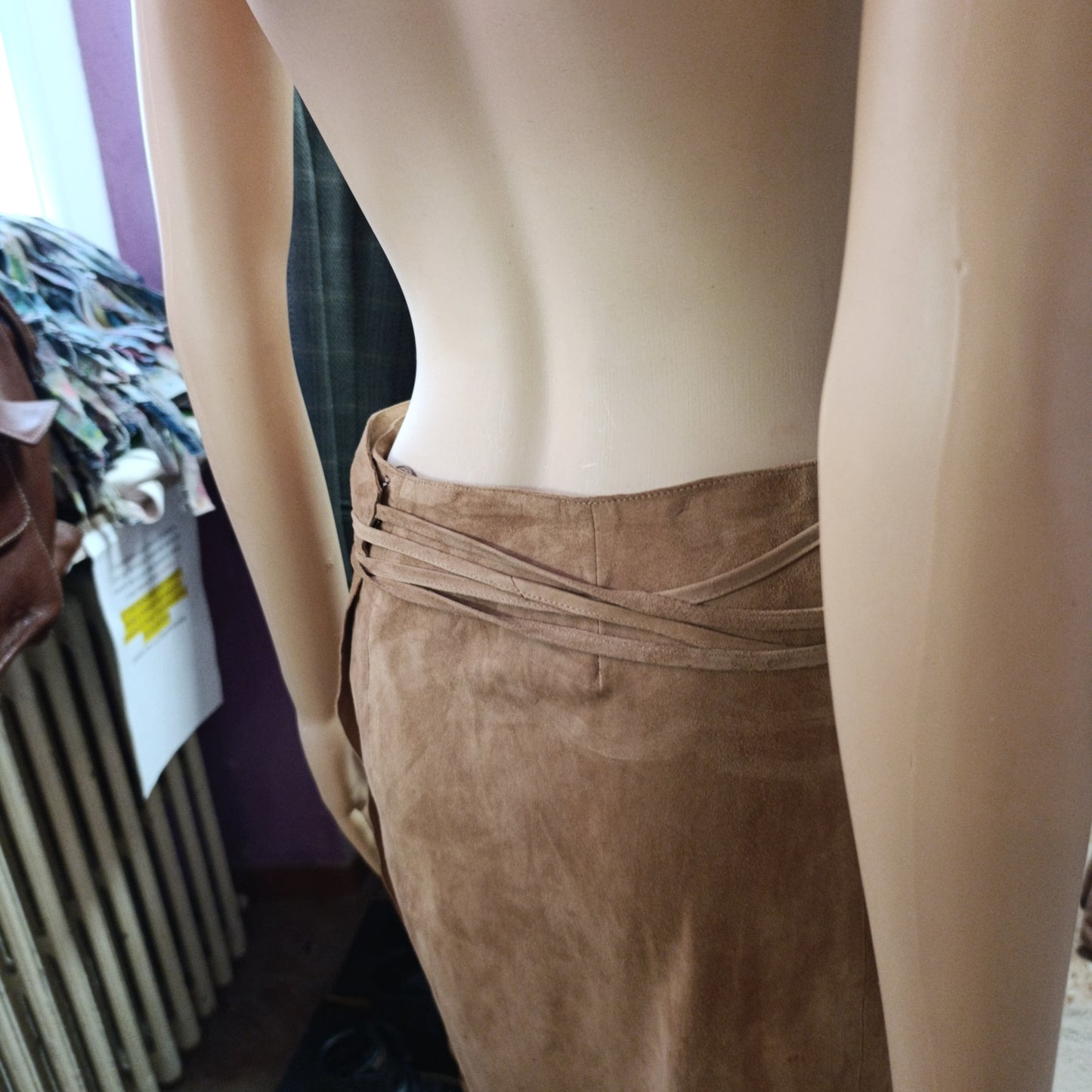 Gonna pelle Ralph Lauren tg S