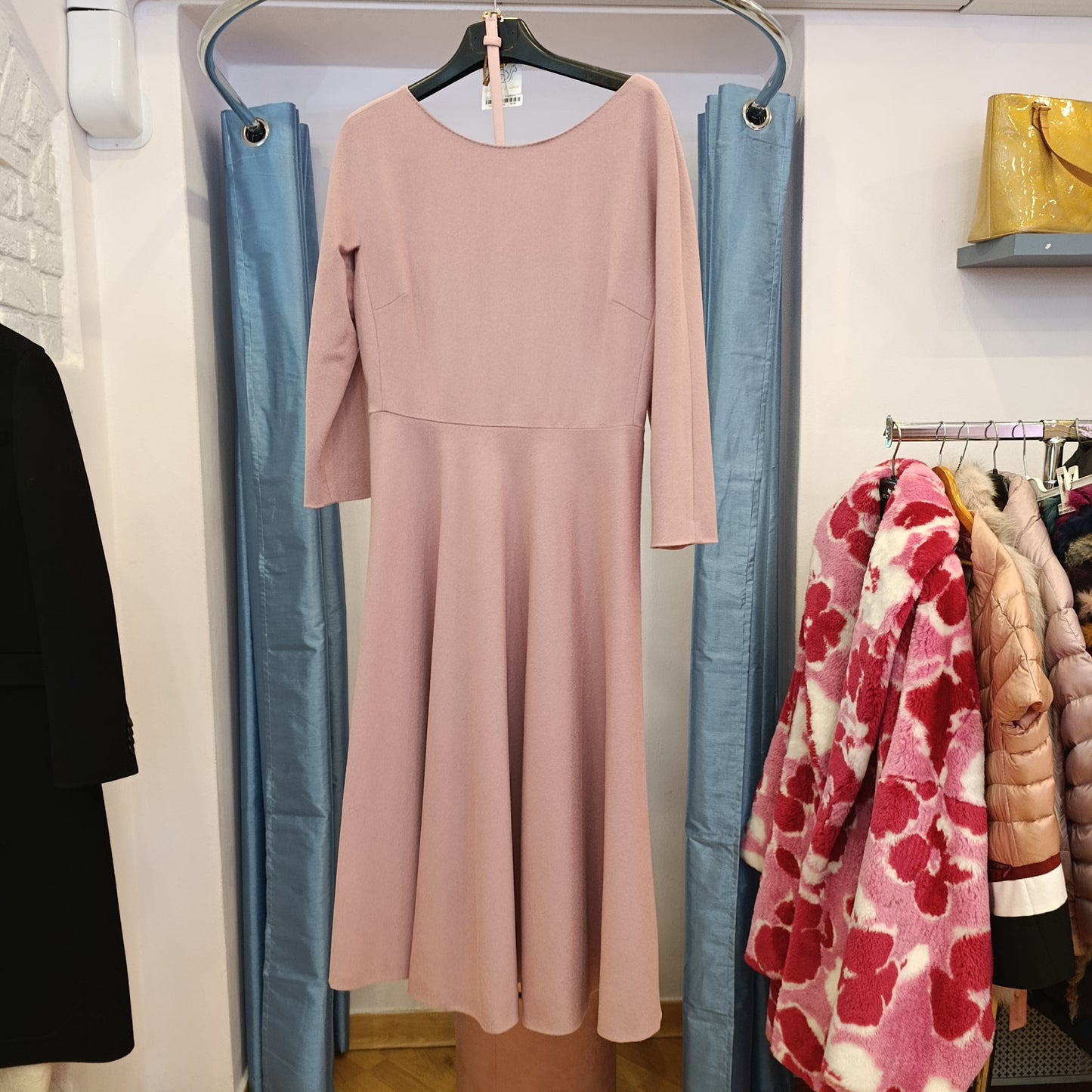 Abito MaxMara tg 48 rosa cipria