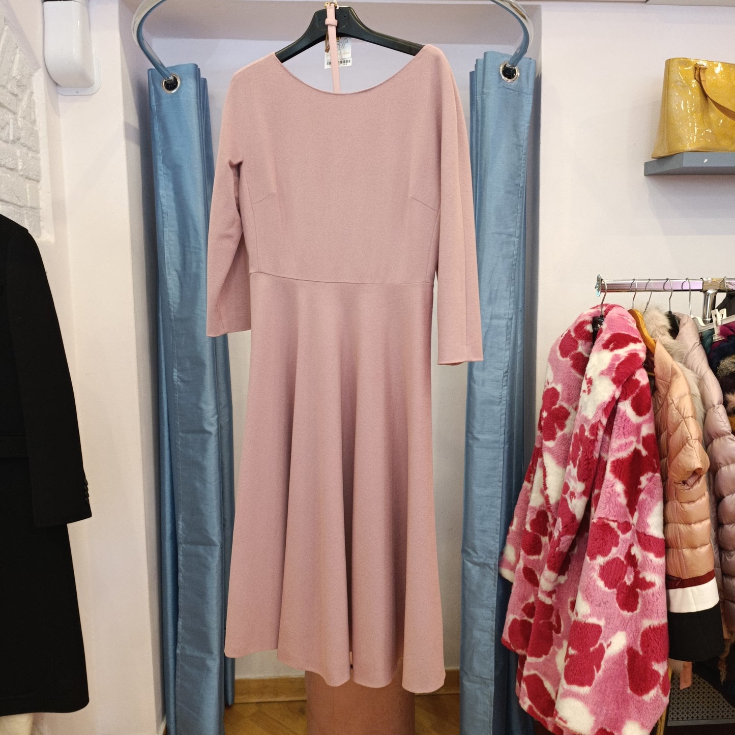 Abito MaxMara tg 48 rosa cipria