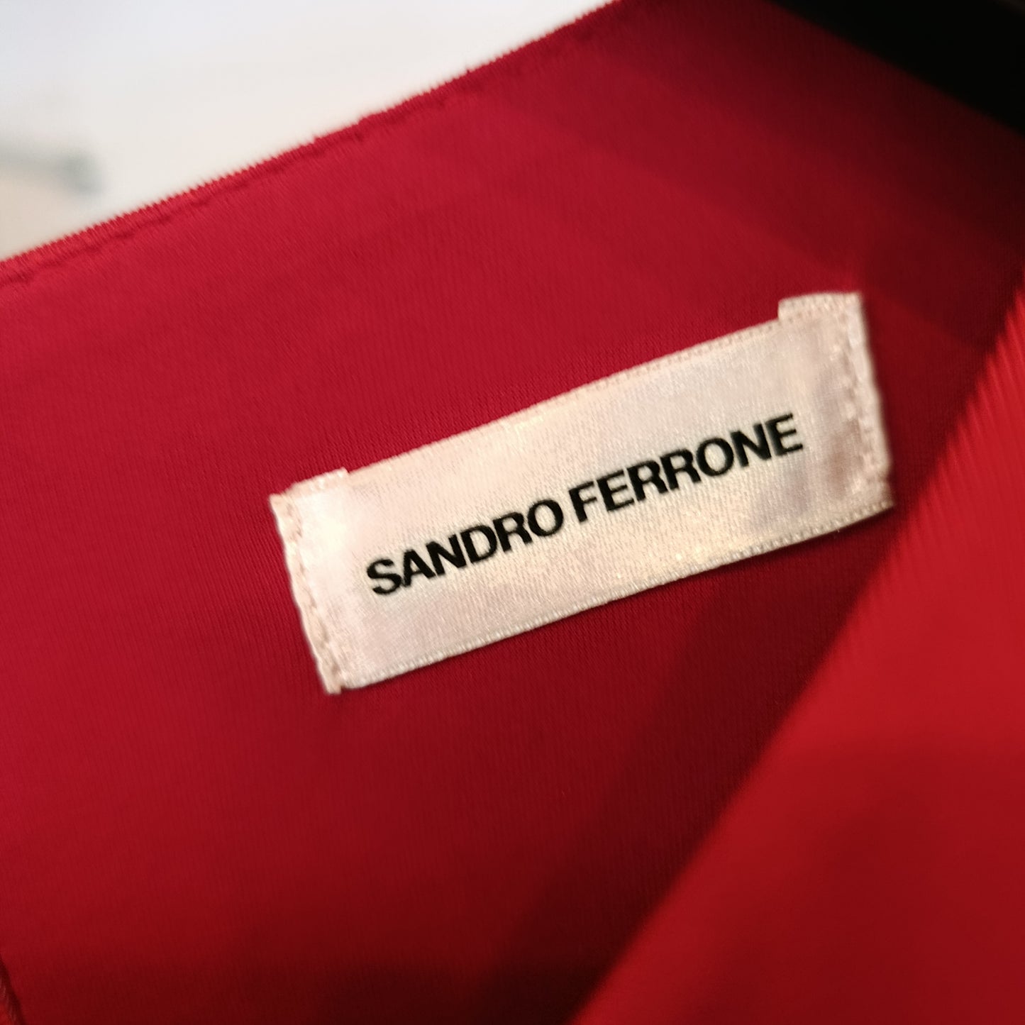 Abito Rosso Sandro Ferrone tg L/XL