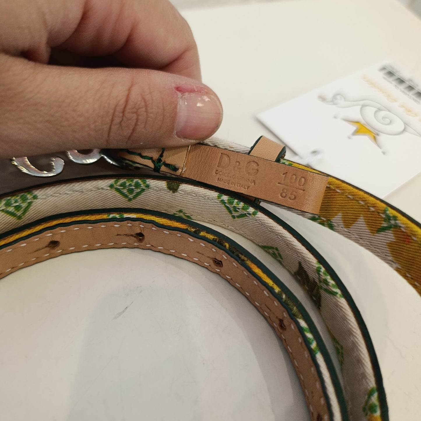 Cintura Dolce Gabbana mis 85