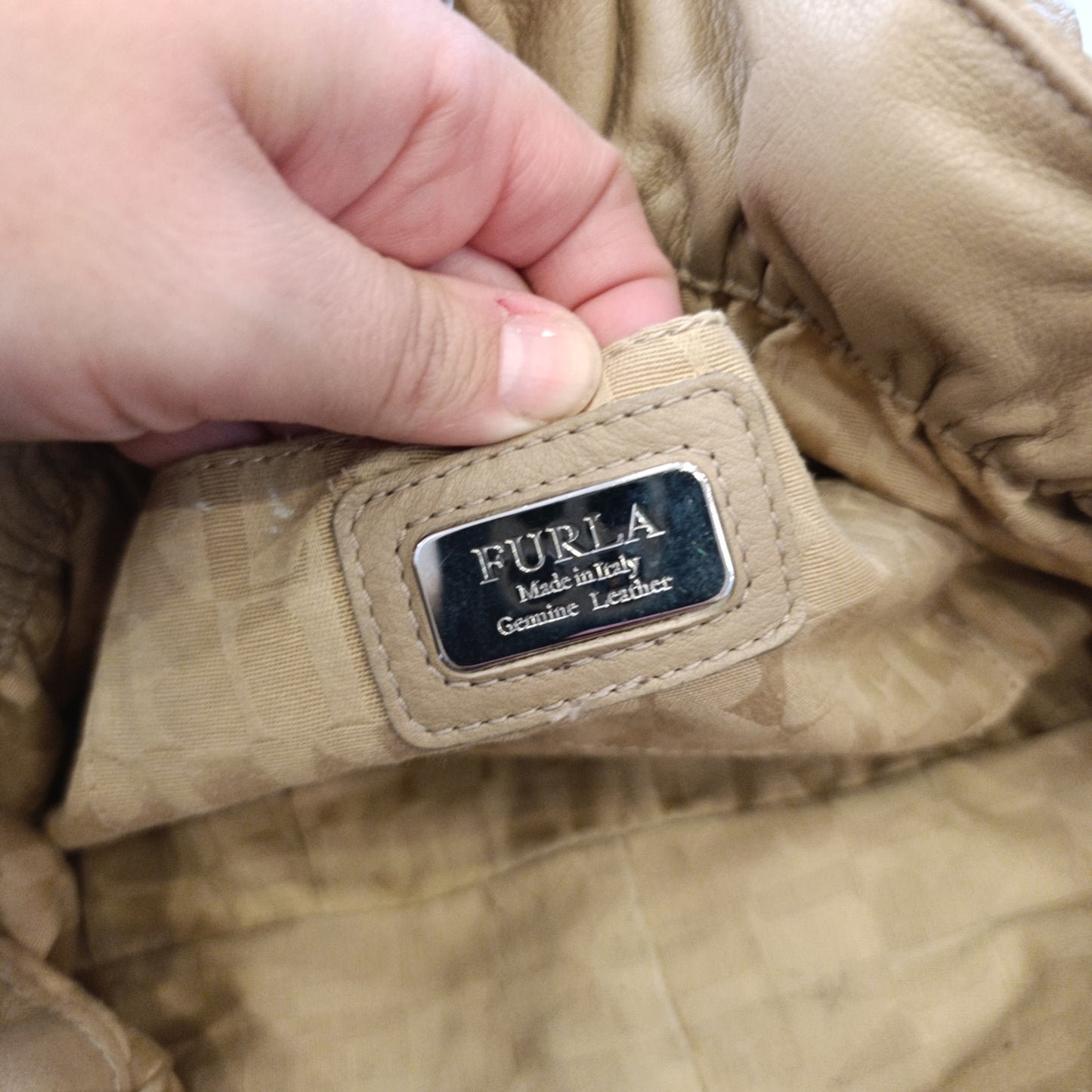 Borsa Furla Camoscio
