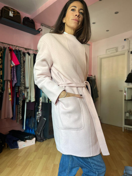 Cappotto Marella rosa cipria tg 40