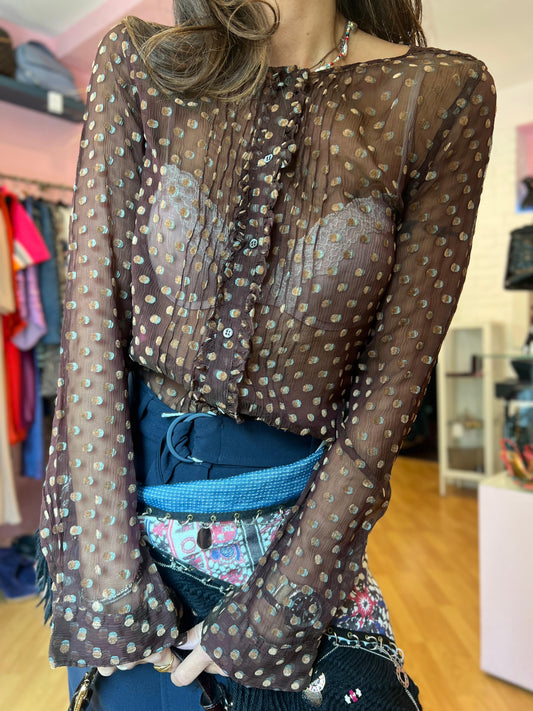 Camicia Aspesi seta tg 42 ridotta