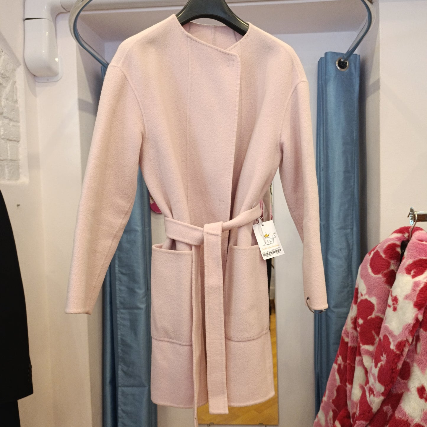 Cappotto Marella rosa cipria tg 40