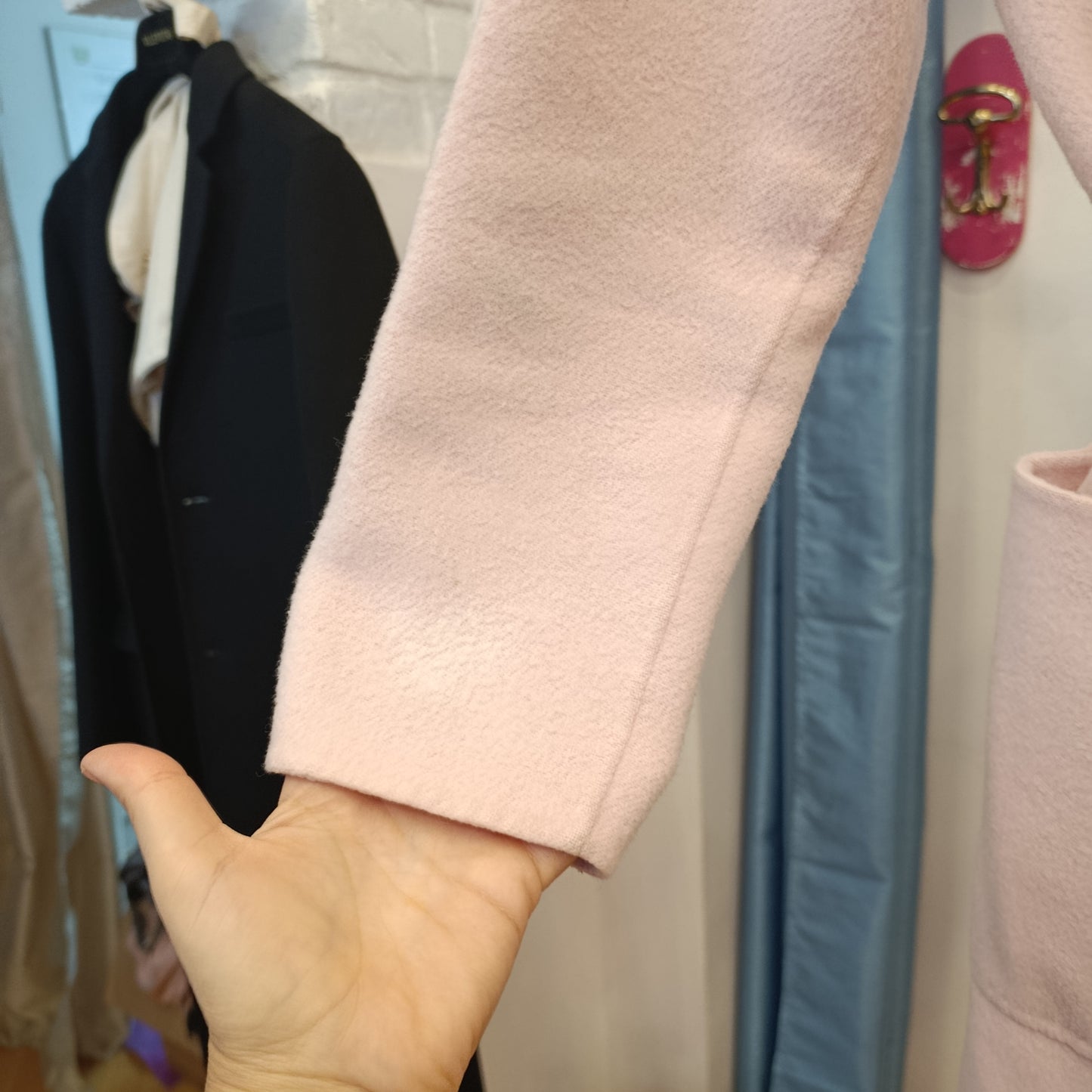 Cappotto Marella rosa cipria tg 40