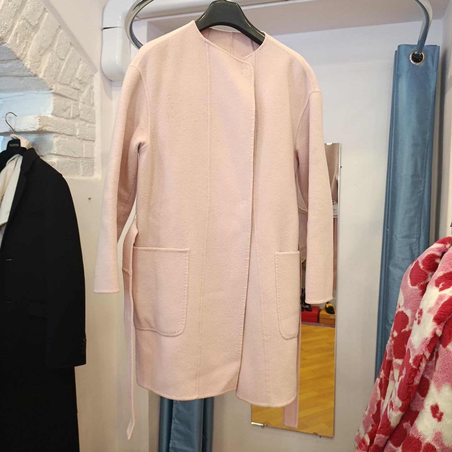 Cappotto Marella rosa cipria tg 40