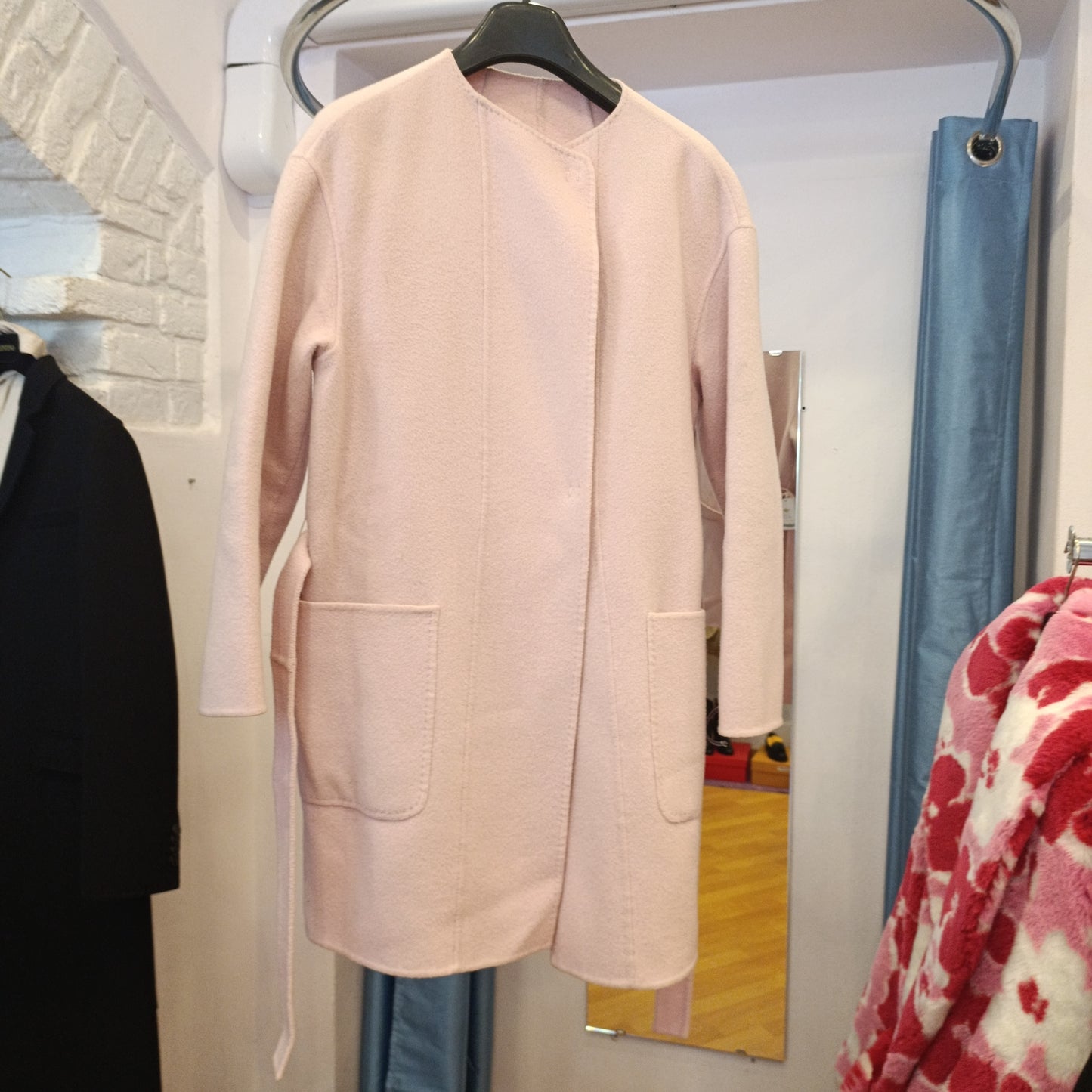 Cappotto Marella rosa cipria tg 40