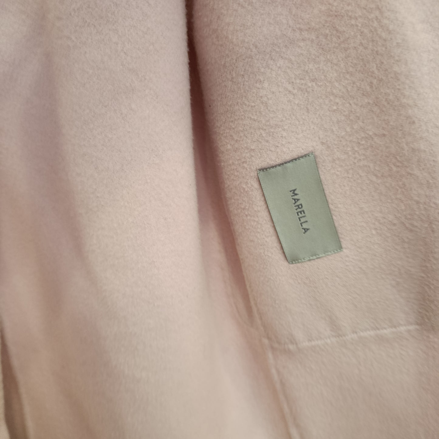 Cappotto Marella rosa cipria tg 40