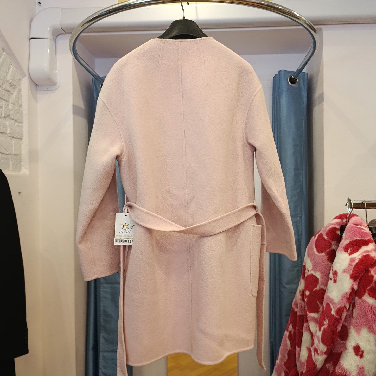 Cappotto Marella rosa cipria tg 40
