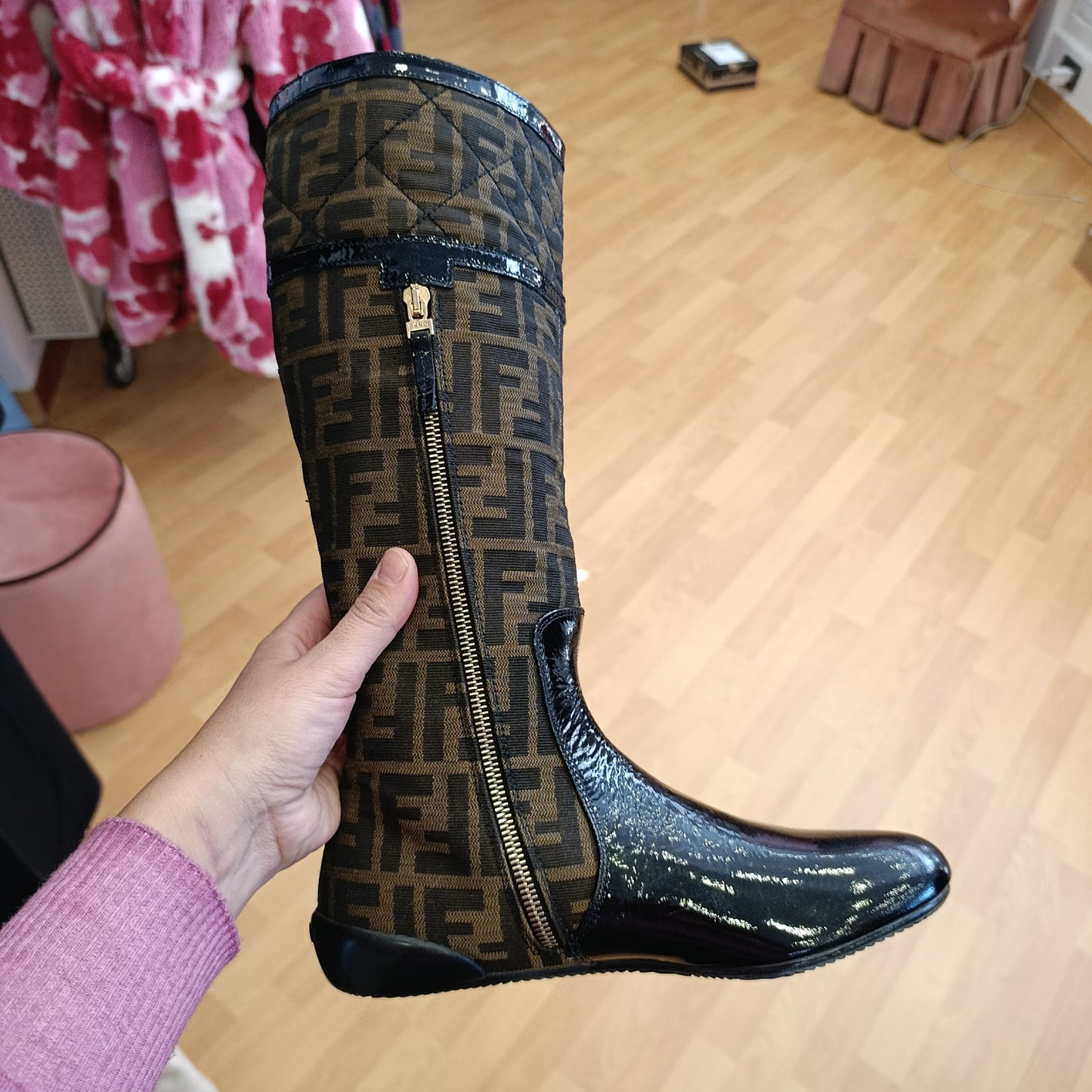 Stivali Fendi zucca n*36.5