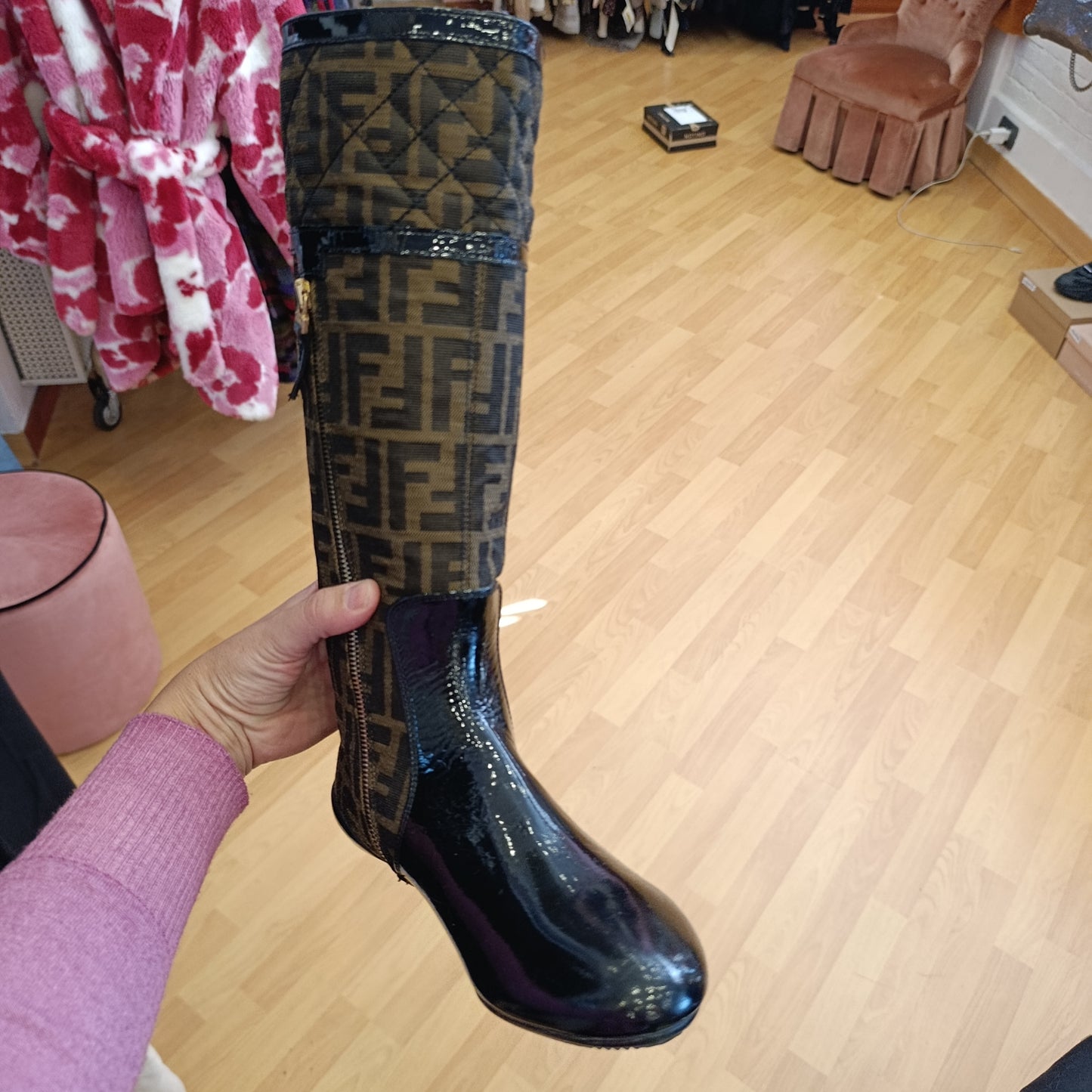 Stivali Fendi zucca n*36.5