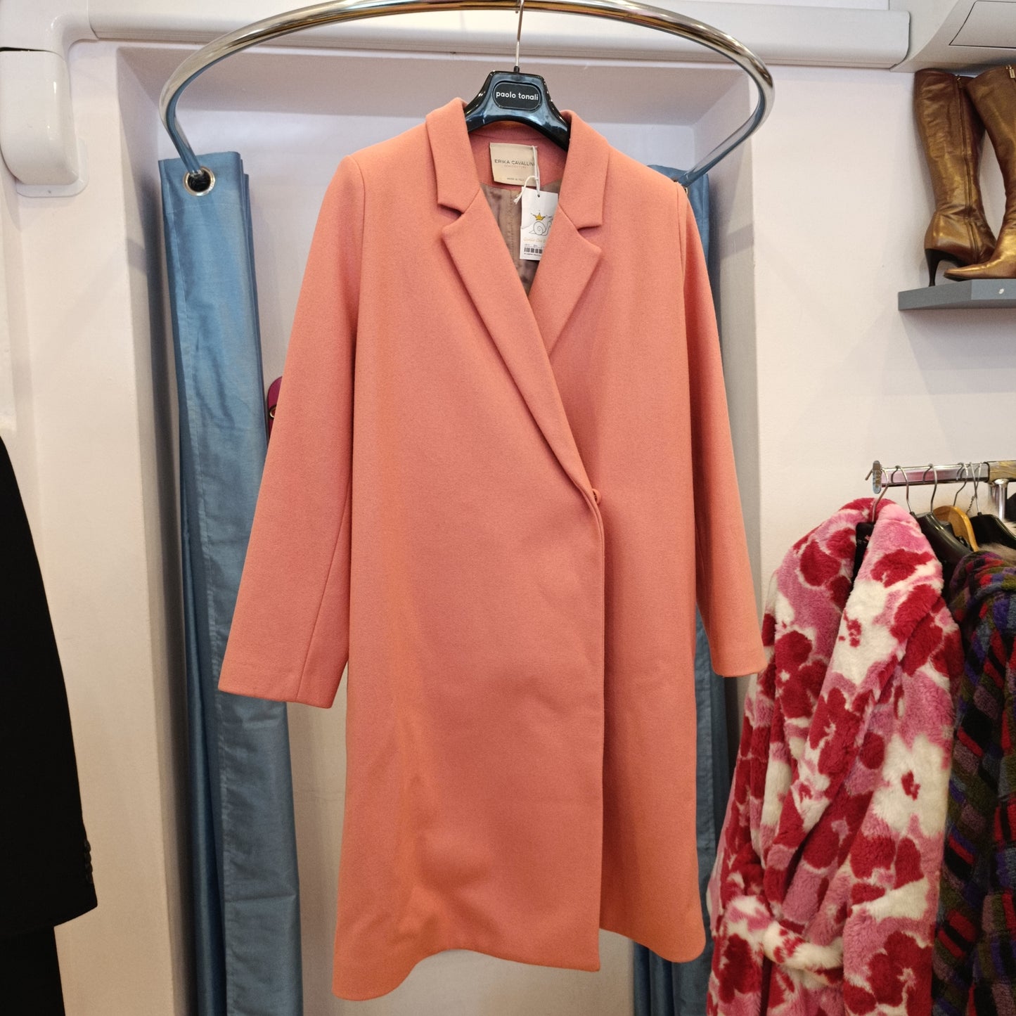 Cappotto Erika Cavallini tg 44 leggermente ridotta