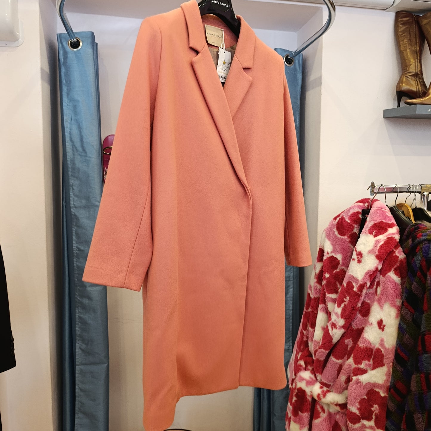 Cappotto Erika Cavallini tg 44 leggermente ridotta