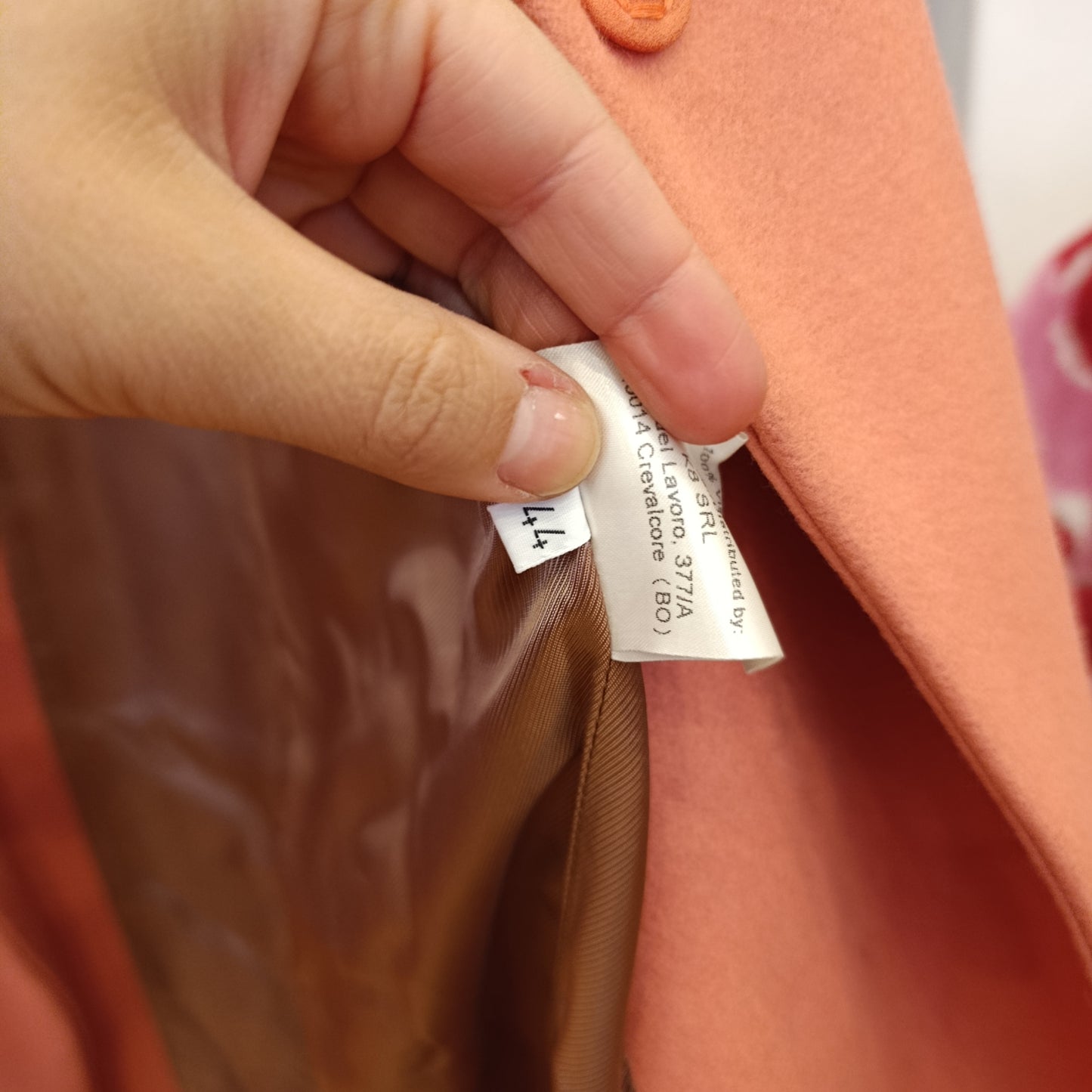 Cappotto Erika Cavallini tg 44 leggermente ridotta