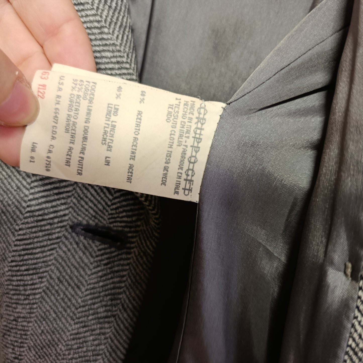 Giacca doppiopetto Ungaro vintage tg 40fr/44it