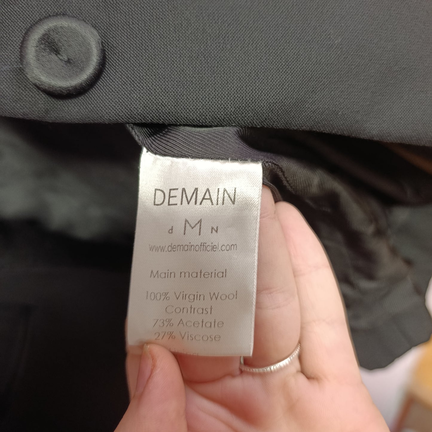 Giacca DMN  tg 40fr / tg44it nera