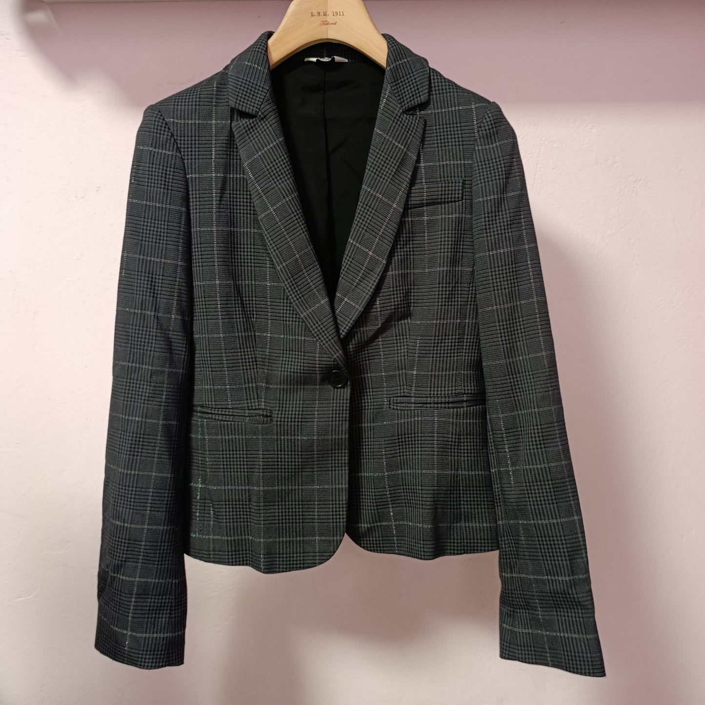 Giacca Liu Jo antracite e lurex tg 42