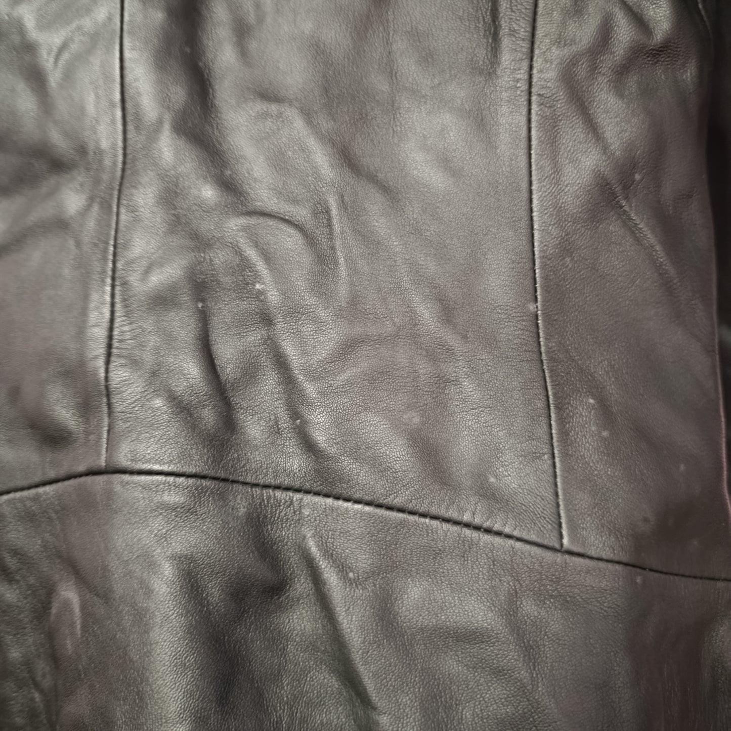 Giacca pelle Liu Jo con borchiette sul colletto tg 42