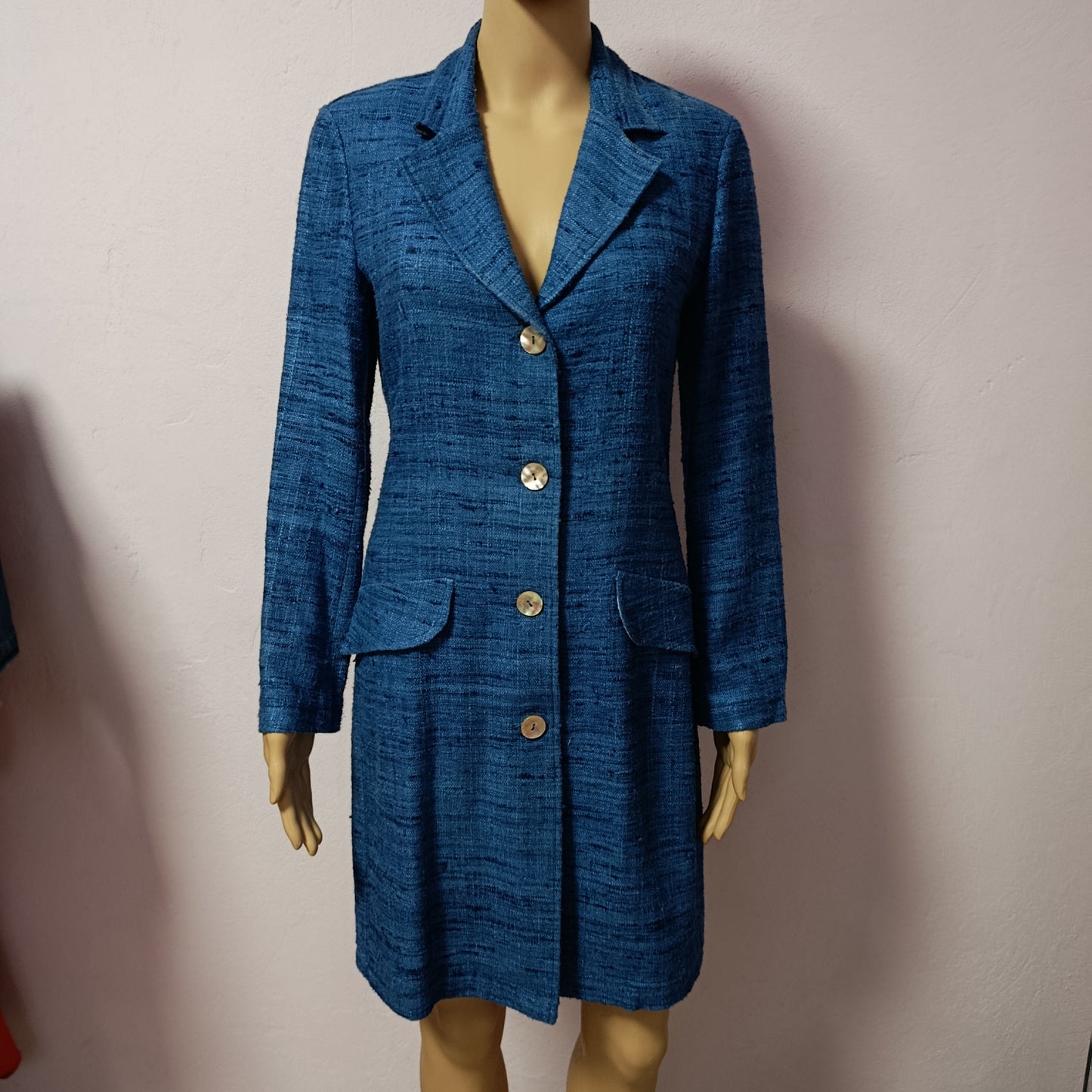 Trench azzurro La Guglielmina tg 40