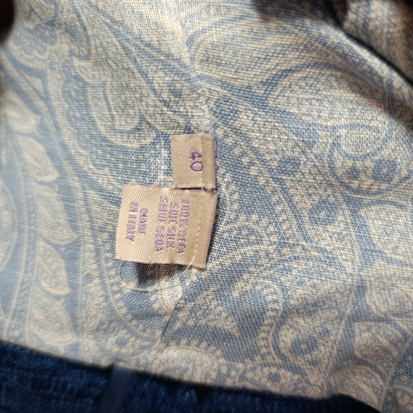 Trench azzurro La Guglielmina tg 40