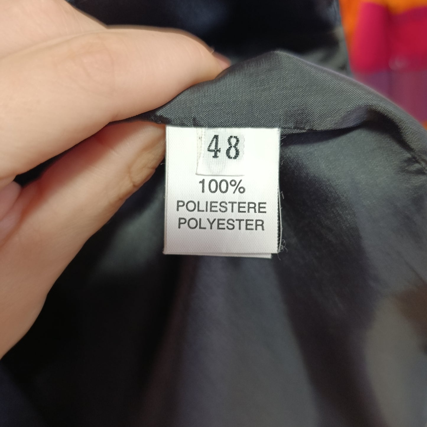 Blazer signorile blu lucido Clips tg 48