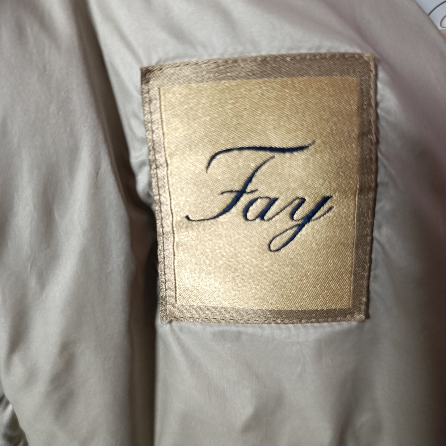 Piumino leggero blu Fay tg M