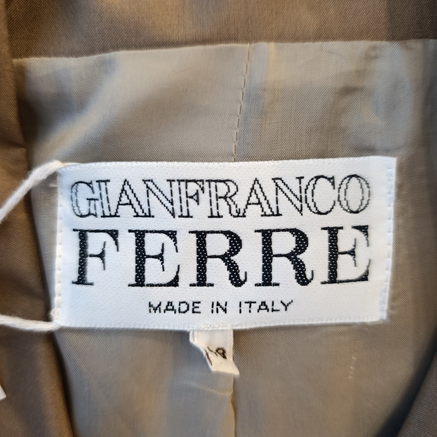 Blazer Vintage Gianfranco Ferrè tortora tg 48