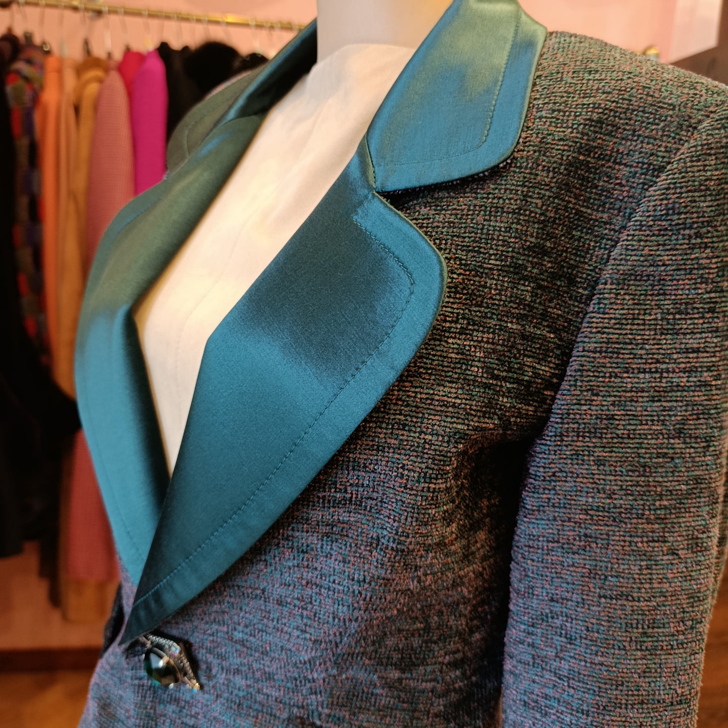 Blazer vintage Gianfranco Ferrè verde tg 42