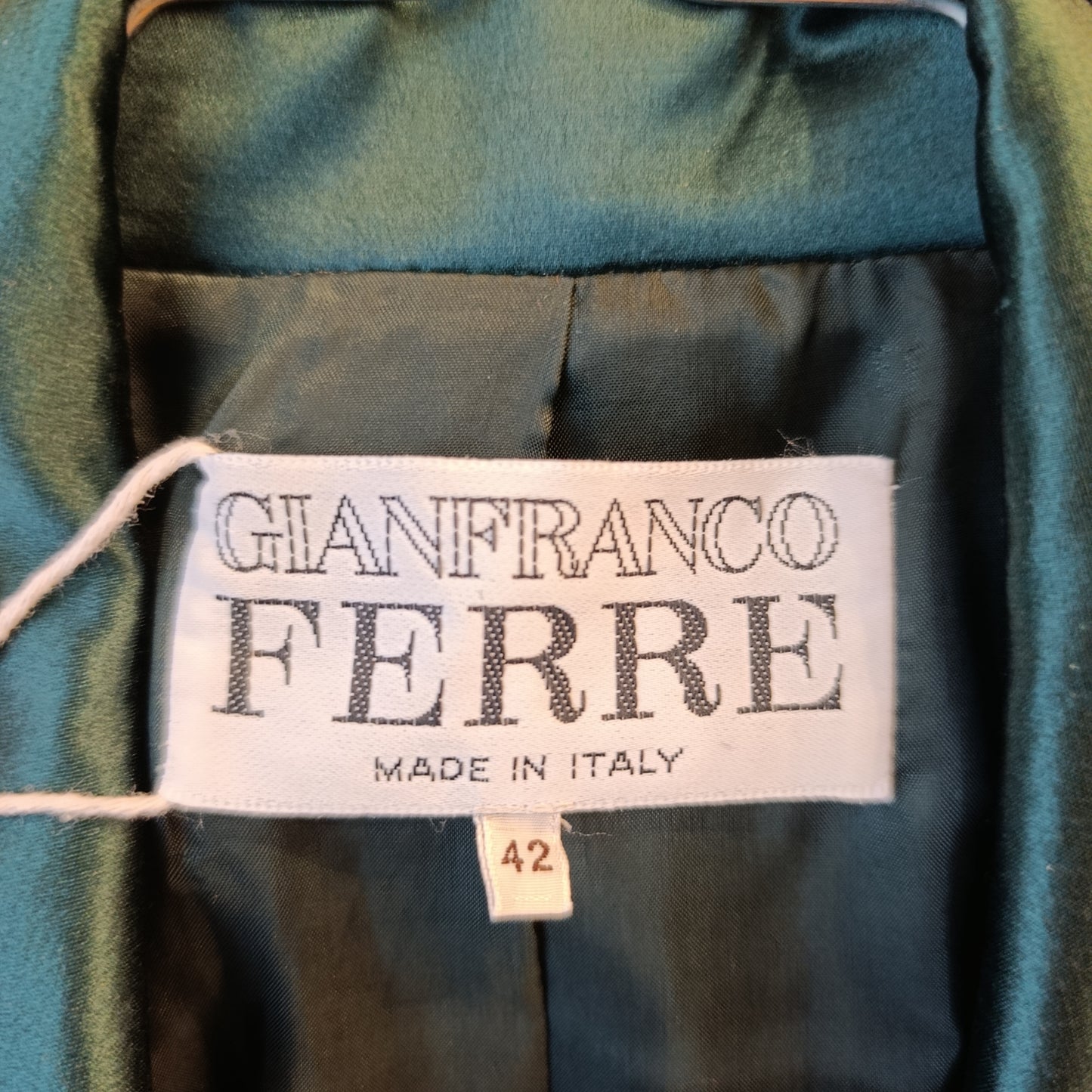 Blazer vintage Gianfranco Ferrè verde tg 42