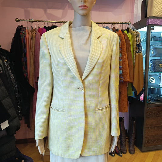 Blazer giallo Giorgio Armani tg 42