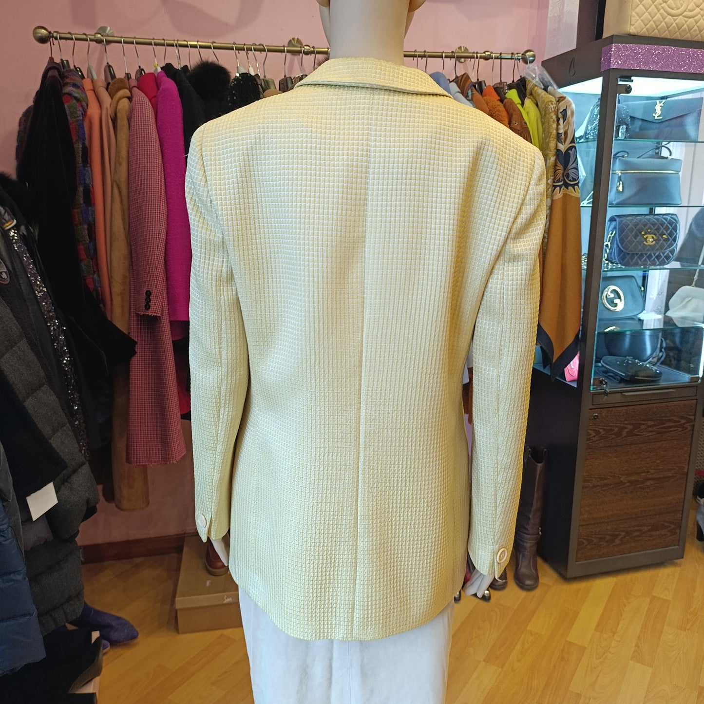 Blazer giallo Giorgio Armani tg 42