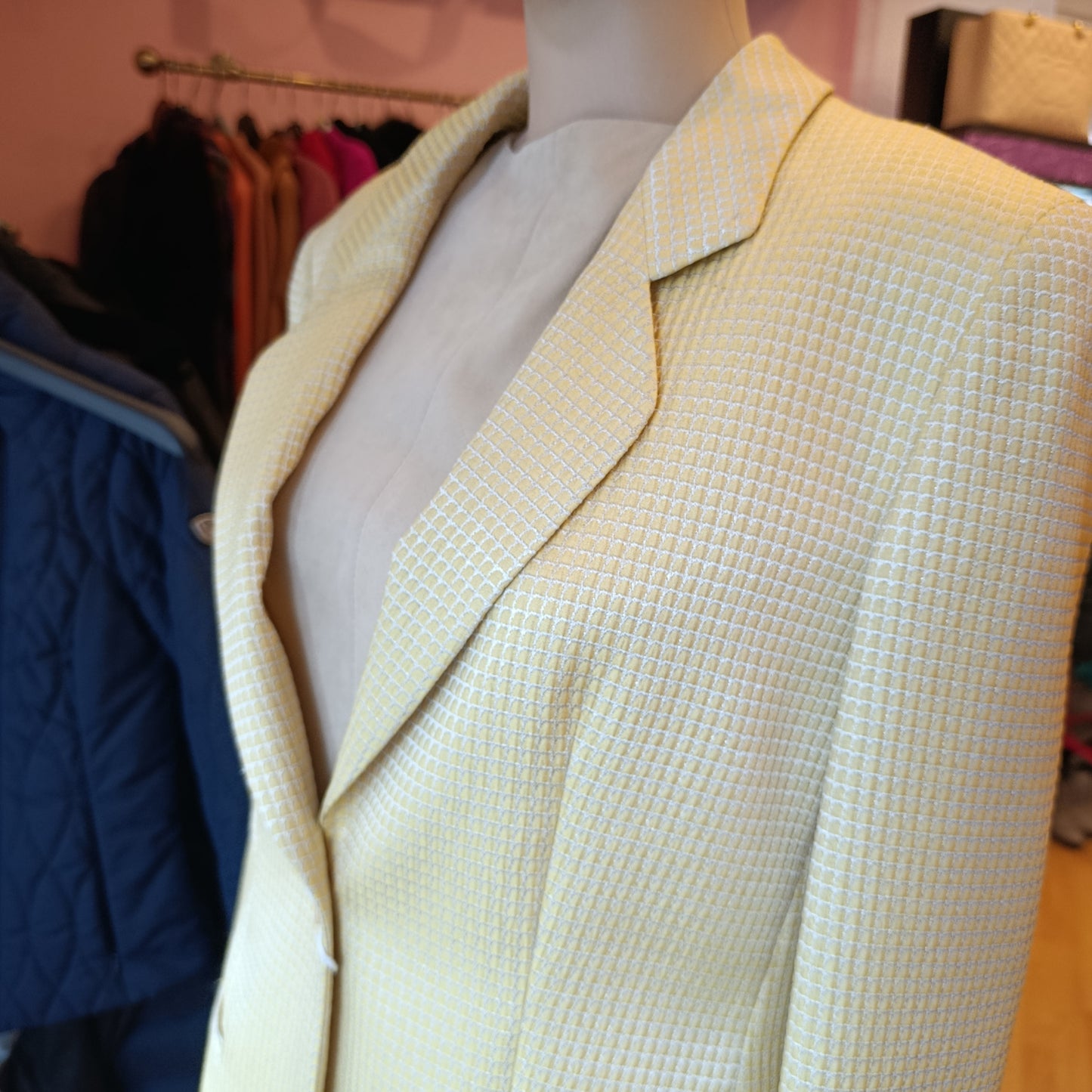 Blazer giallo Giorgio Armani tg 42