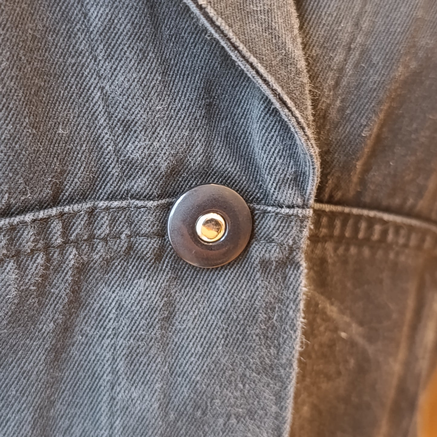 Abito Thierry Mugler denim antracite tg 42