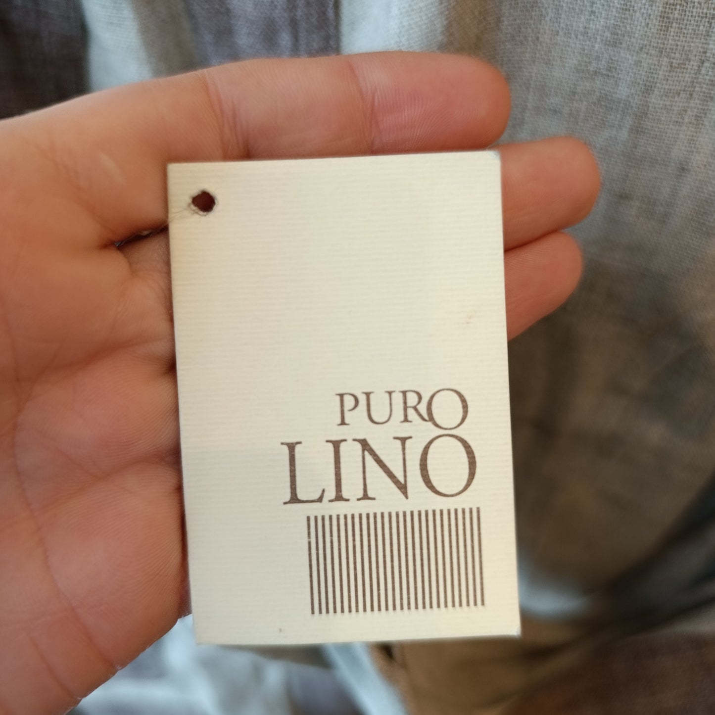 Camicia C'est Commeca/ Moschino beige tg 42 vintage