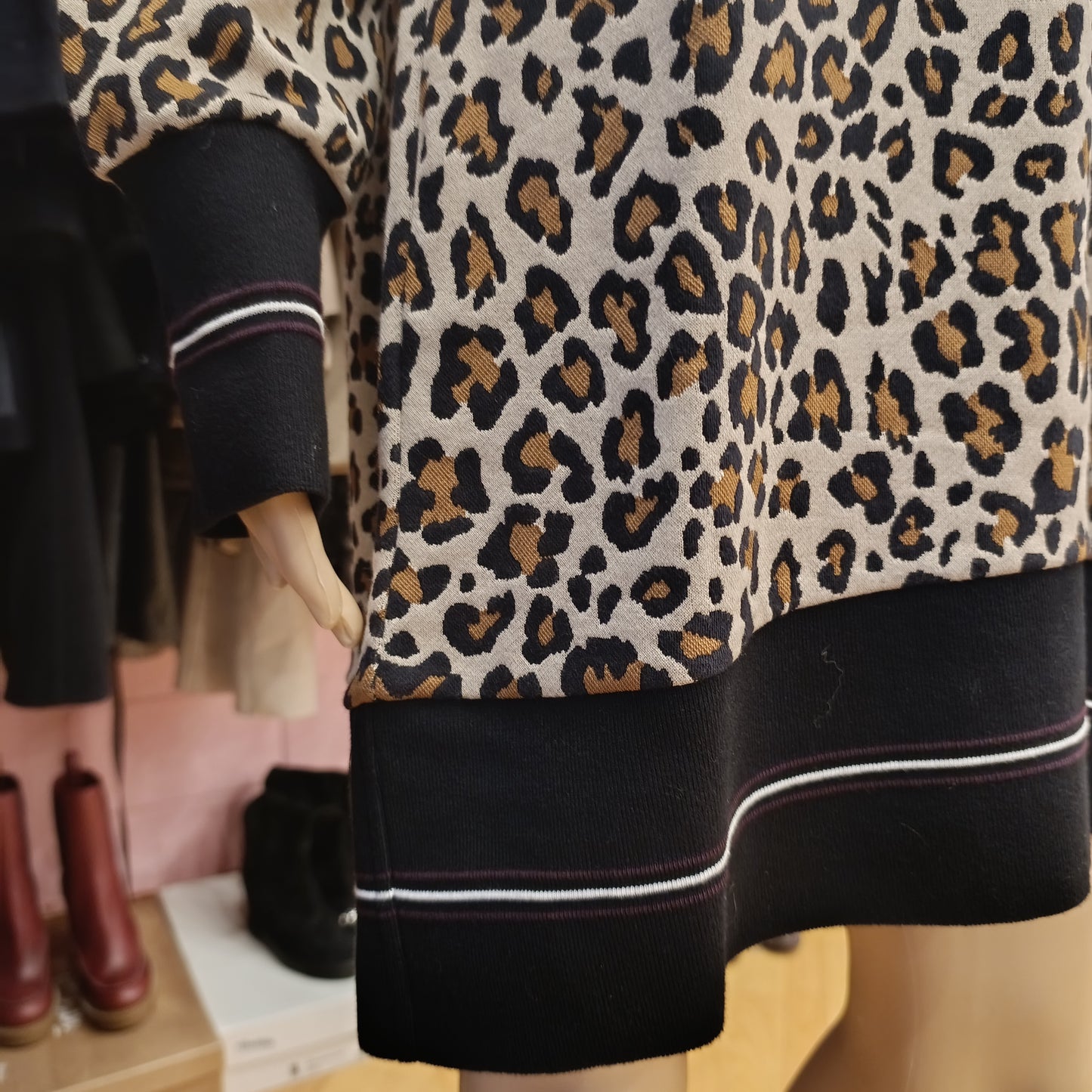 Abito Pinko leopardato tg M