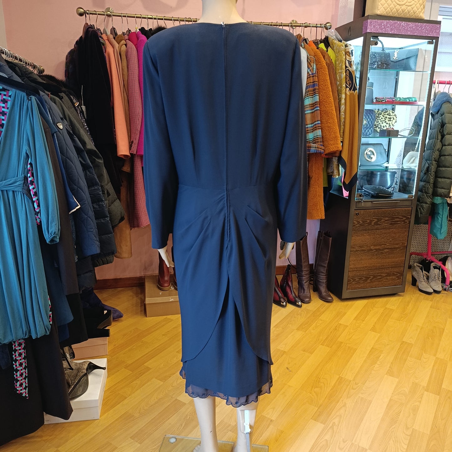 Abito Giorgio Armani blu tg 44