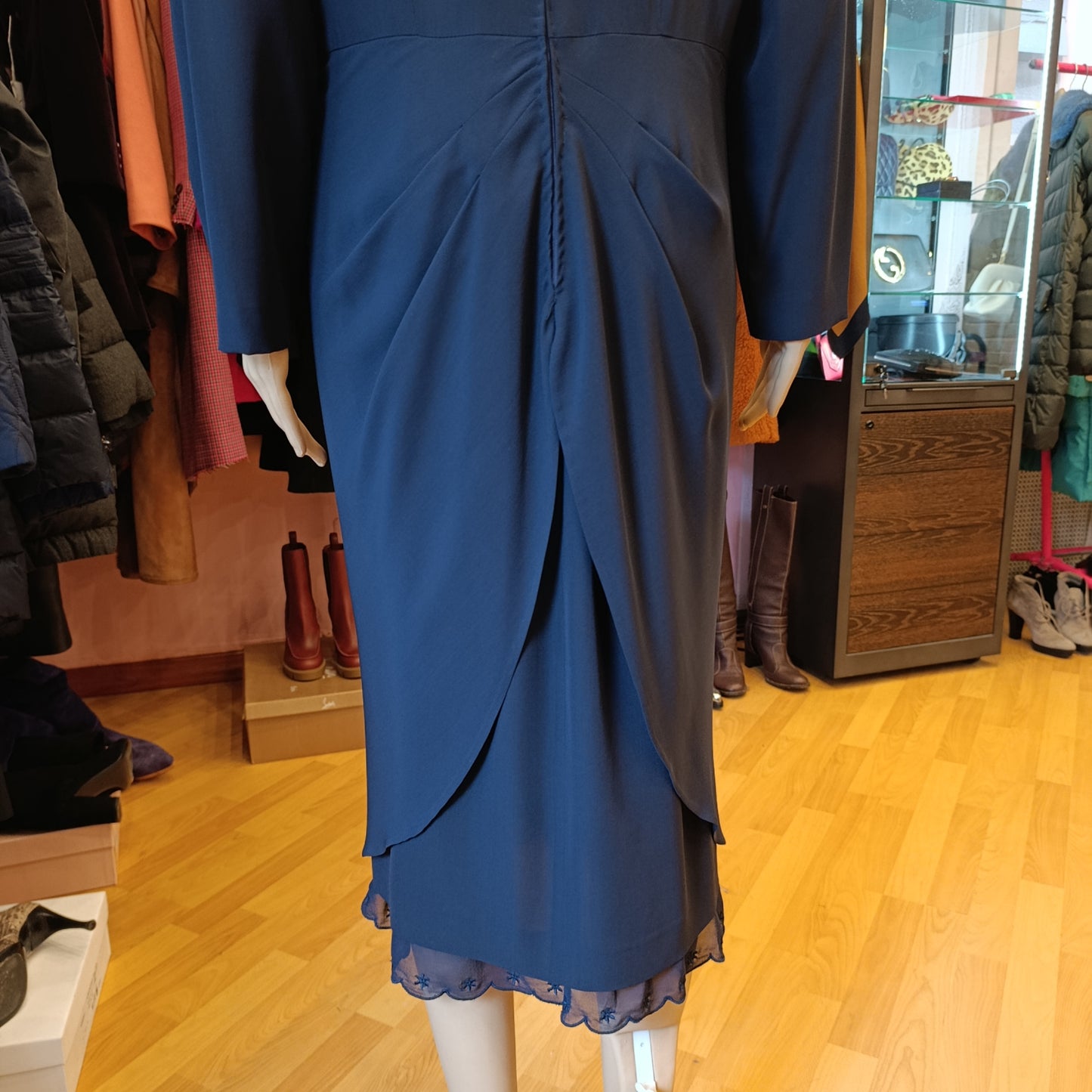 Abito Giorgio Armani blu tg 44