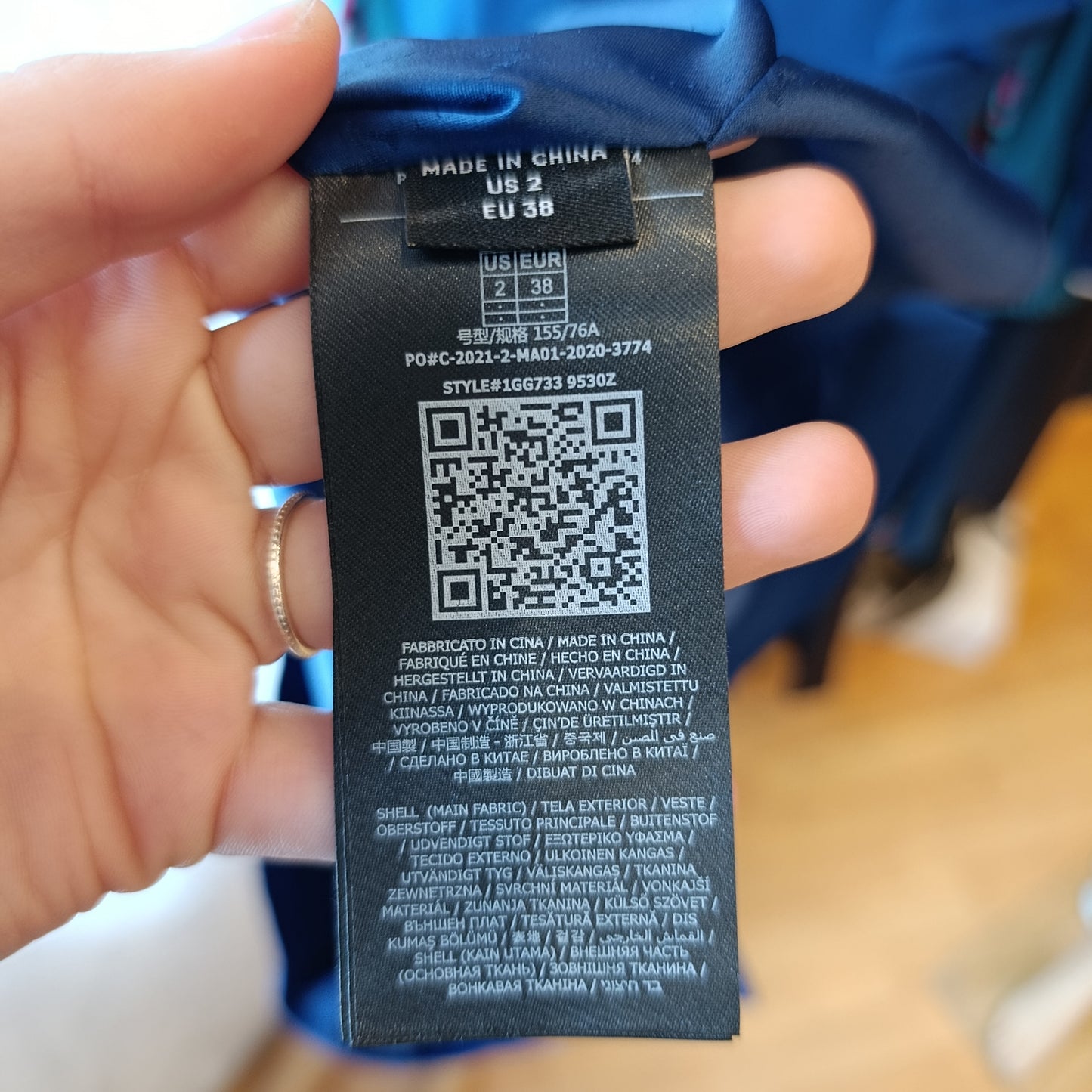 Abito blu Marciano tg 38 con cartellino