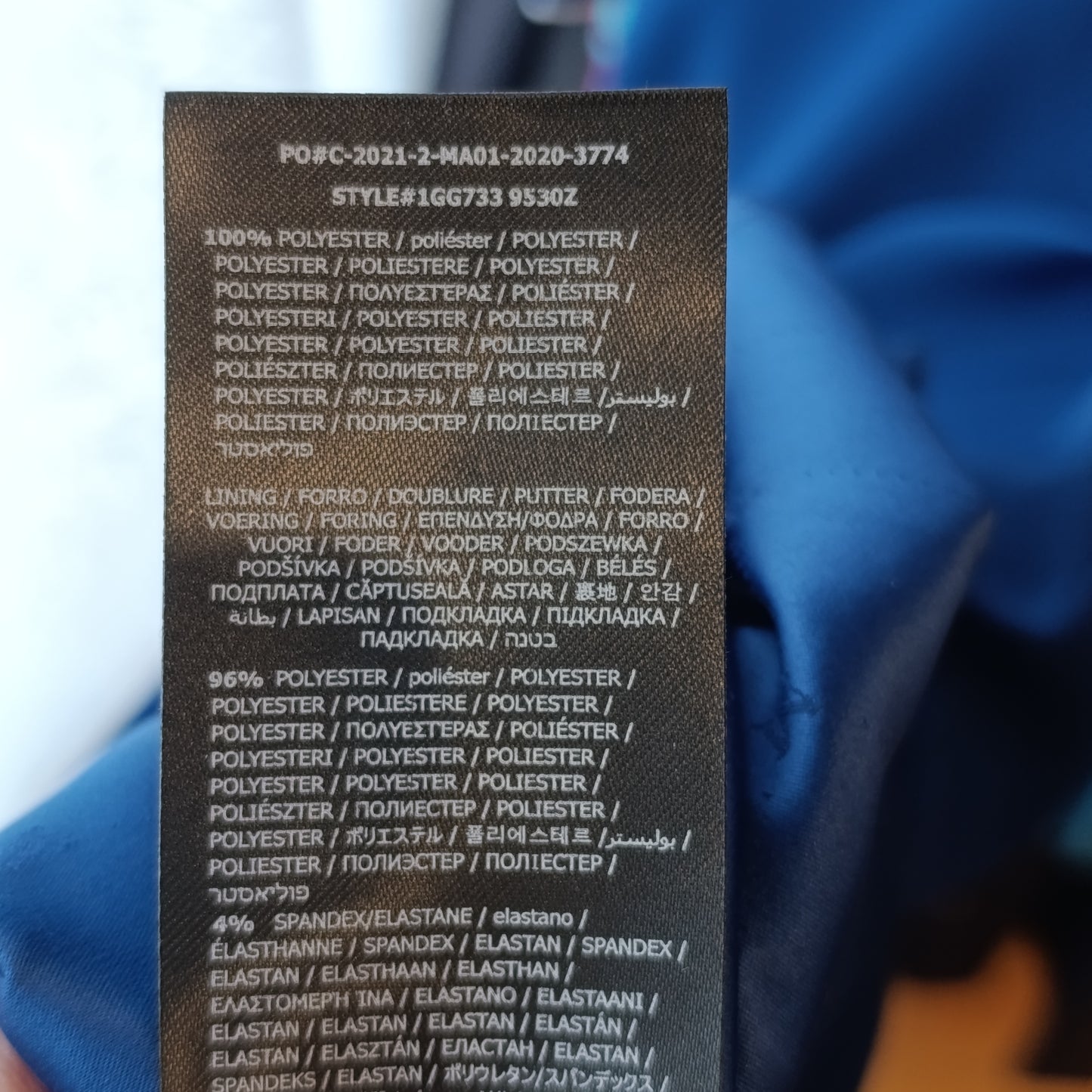 Abito blu Marciano tg 38 con cartellino