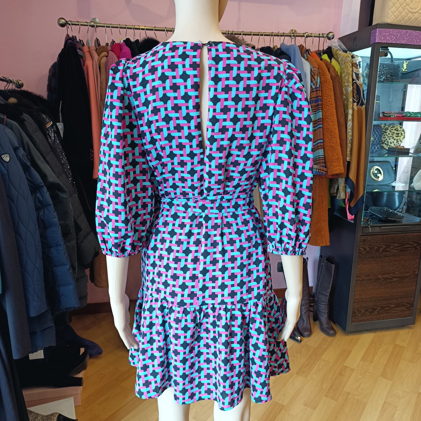 Abito Anonyme multicolor tg S