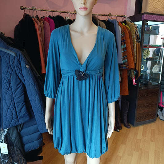 Abito verde Elisabetta Franchi tg 40