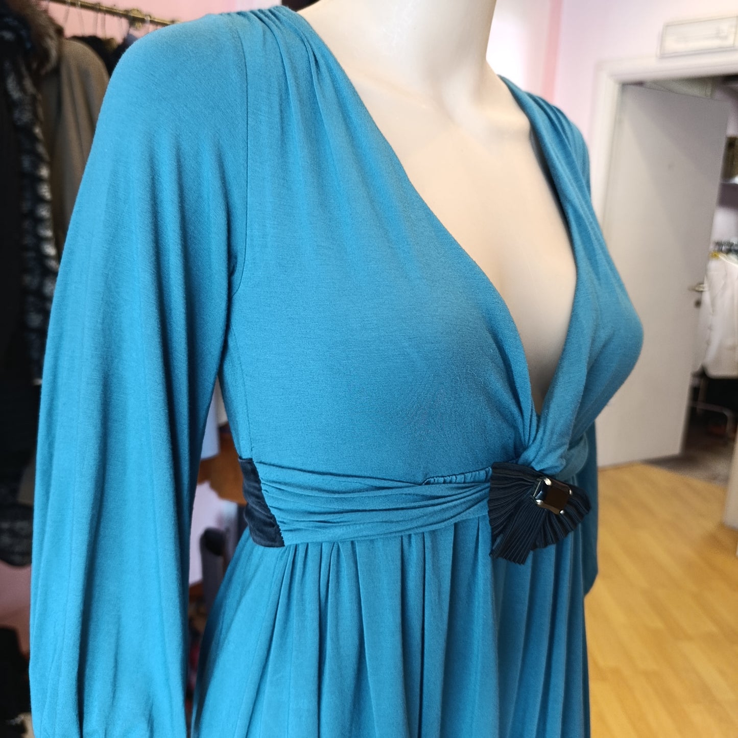 Abito verde Elisabetta Franchi tg 40