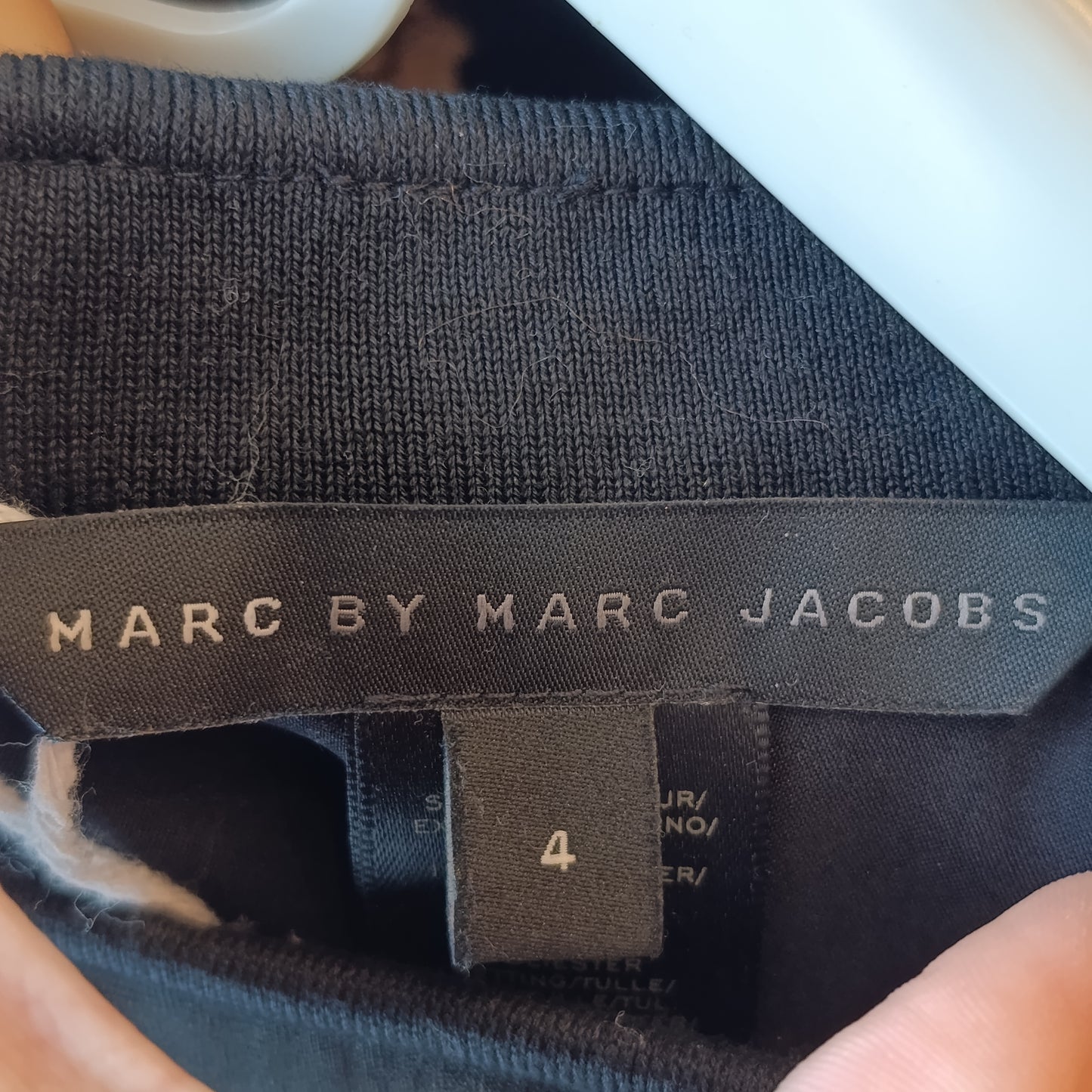 Abito nero Marc Jacobs tg 4