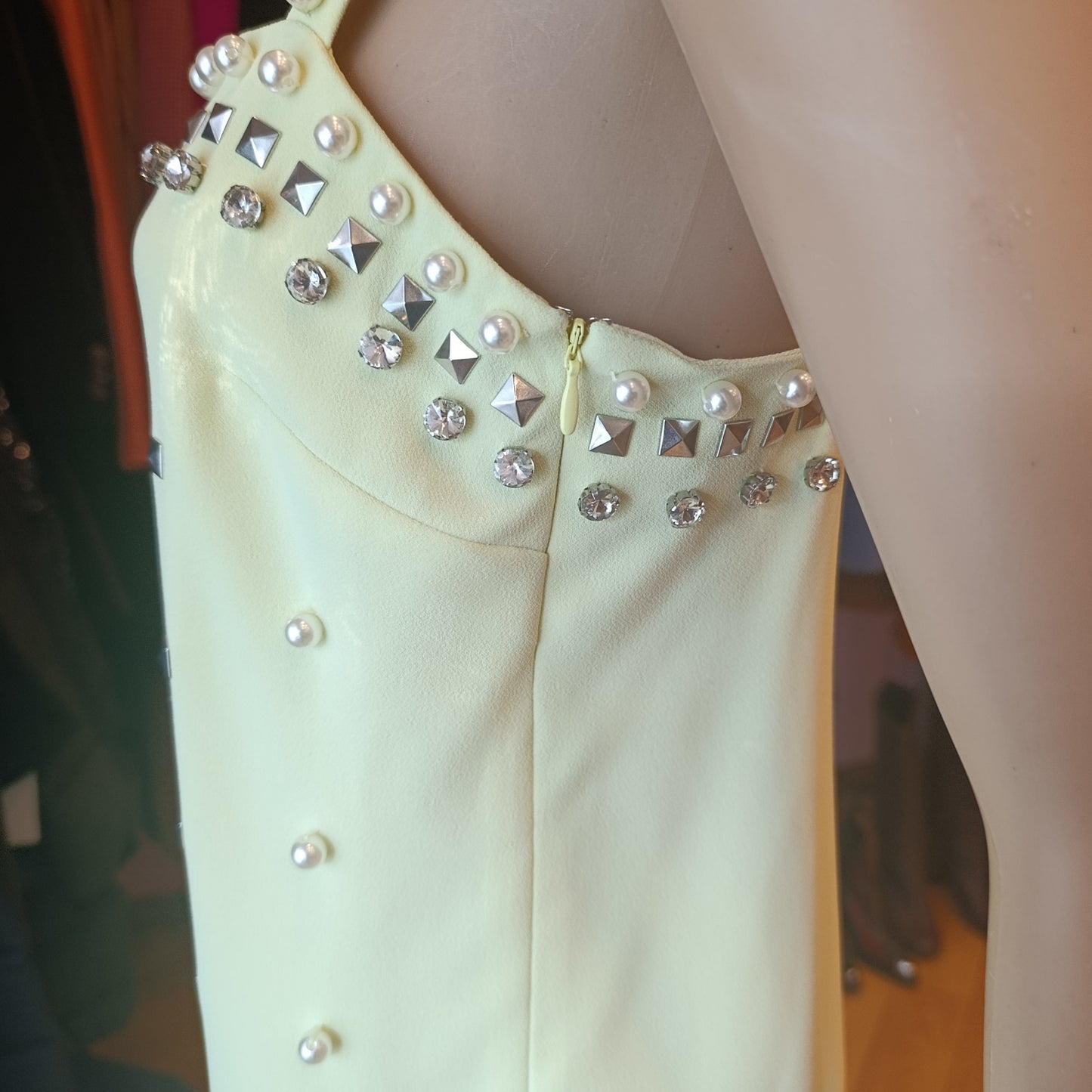 Abito Pinko lime tg 40