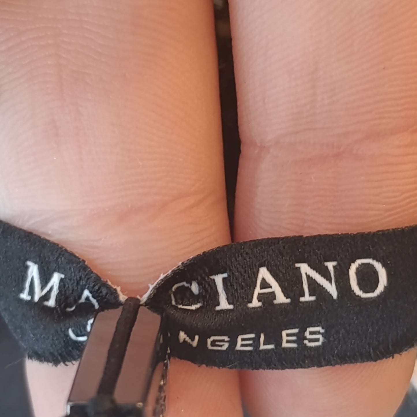 Abito nero pizzo Marciano tg XXS