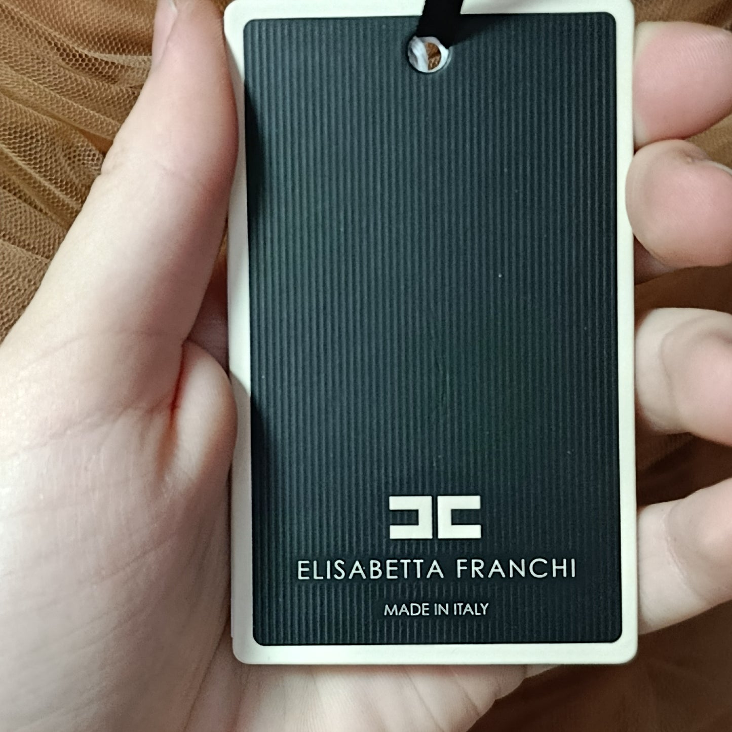 Abito Elisabetta Franchi cipria tg 40