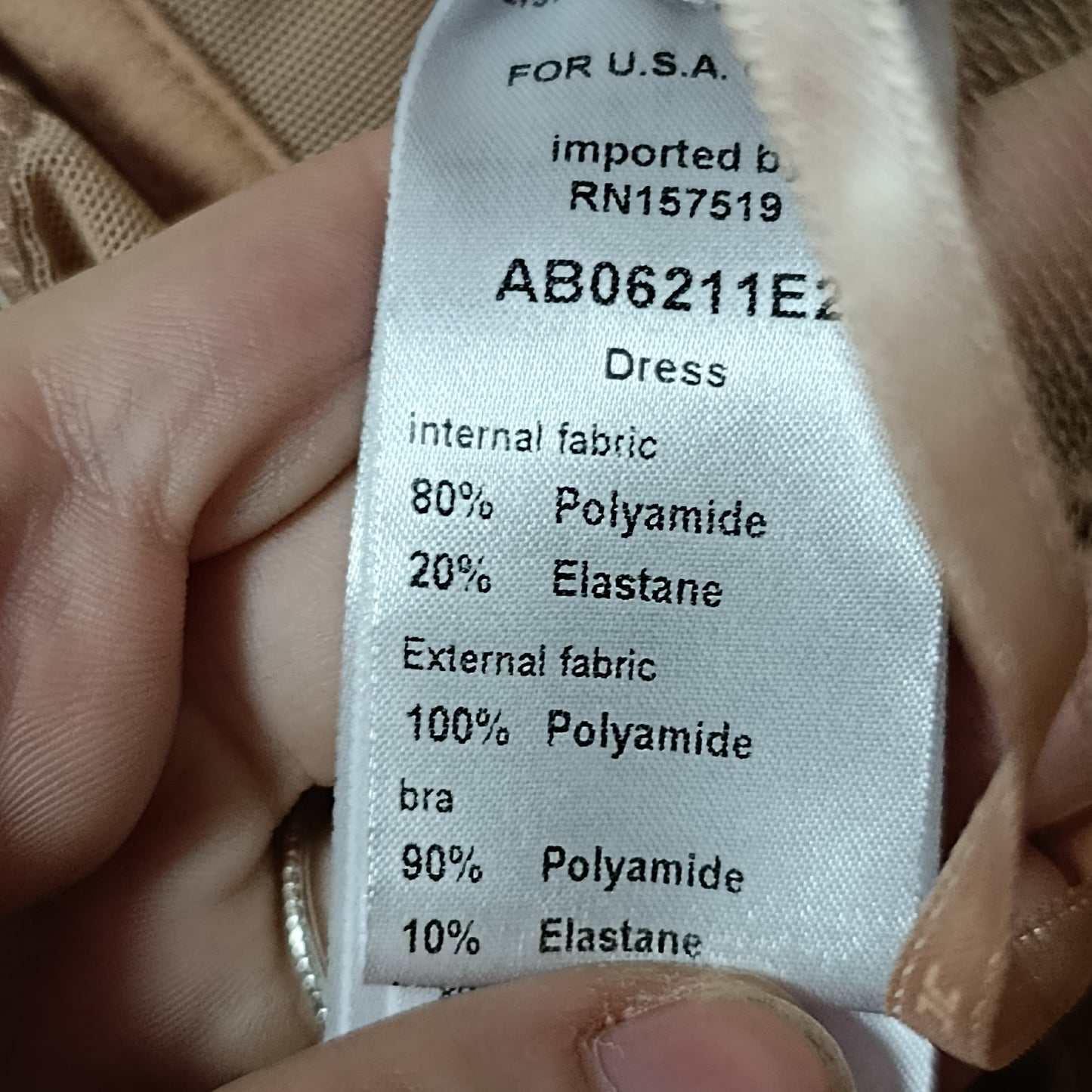 Abito Elisabetta Franchi cipria tg 40