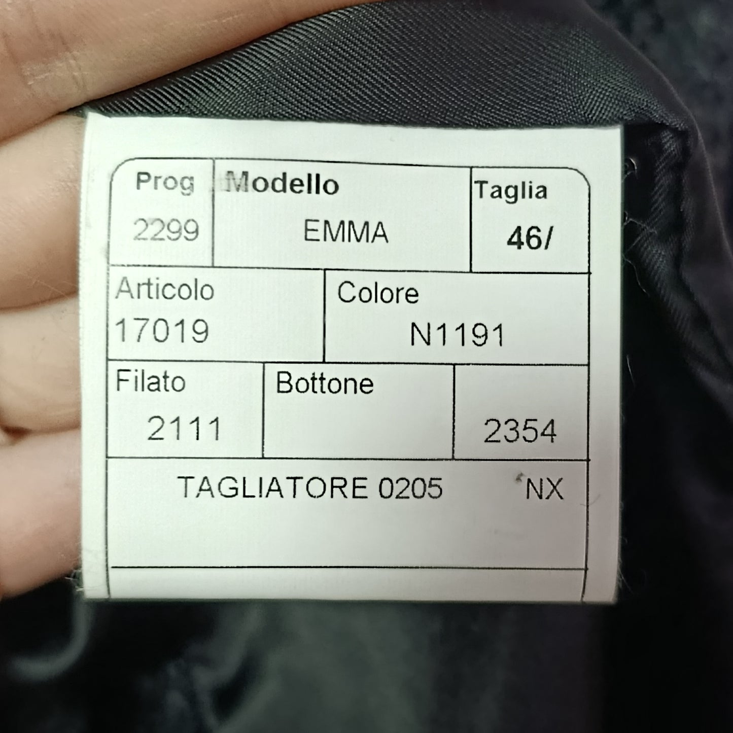 Cappotto nero paillettes Tagliatore tg 46 ridotto