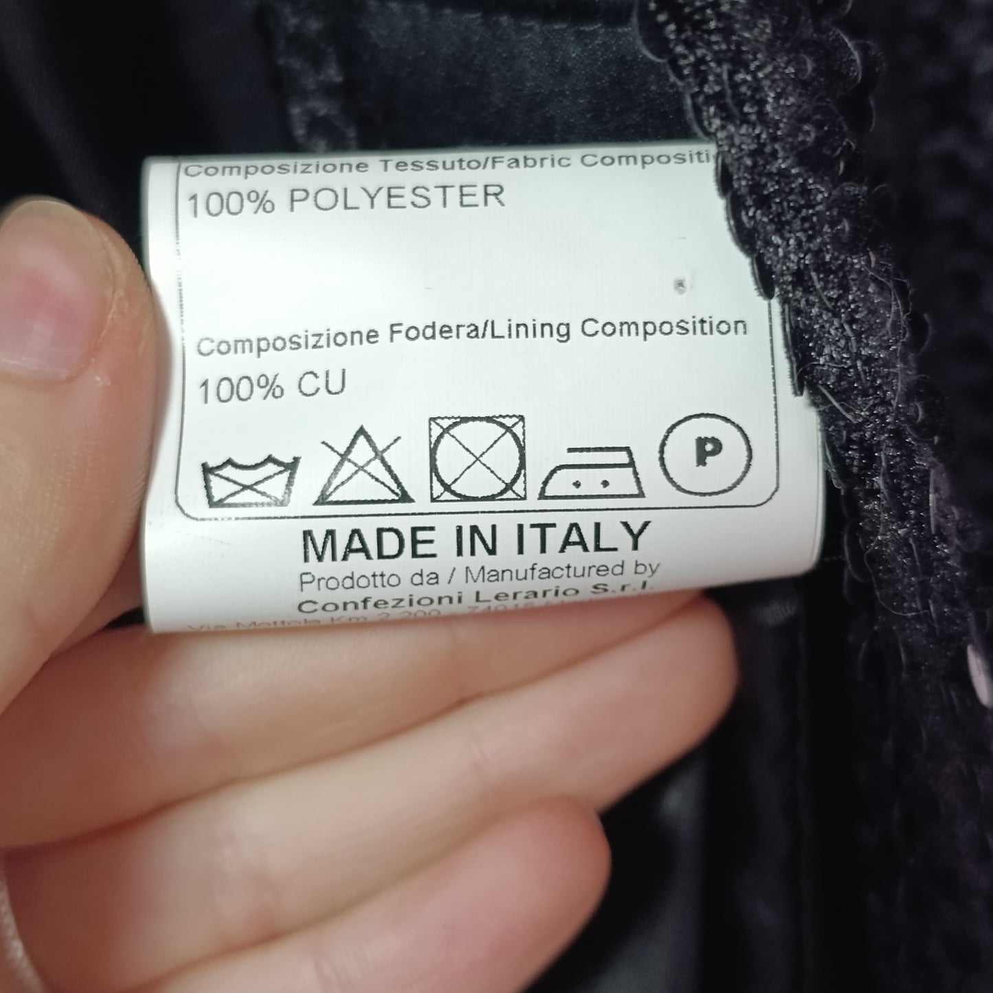 Cappotto nero paillettes Tagliatore tg 46 ridotto